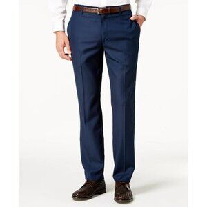 INC Men's Navy Blue Slim-Fit Dress Pants NWT 36 x 32
